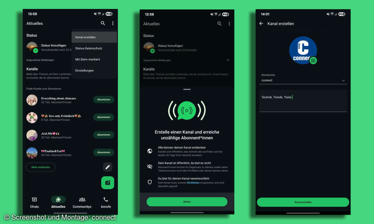 WhatsApp-Kanal erstellen