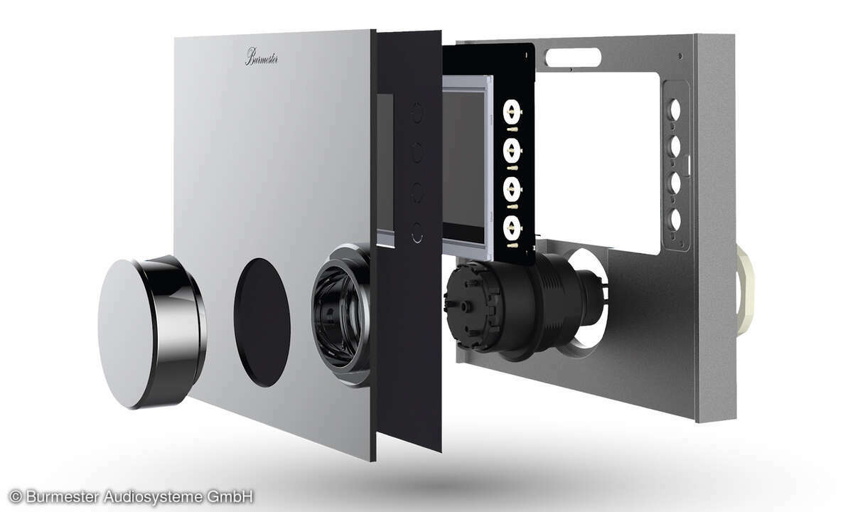 HiFi-Verstärker Burmester 232 Detailansicht HaptiControl