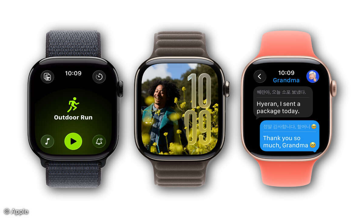 Apple watch avec watchOS 26