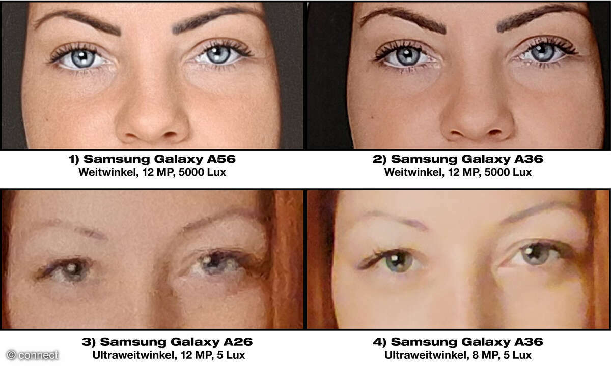 Samsung Galaxy A26 5G und A36 5G Test Fotovergleich
