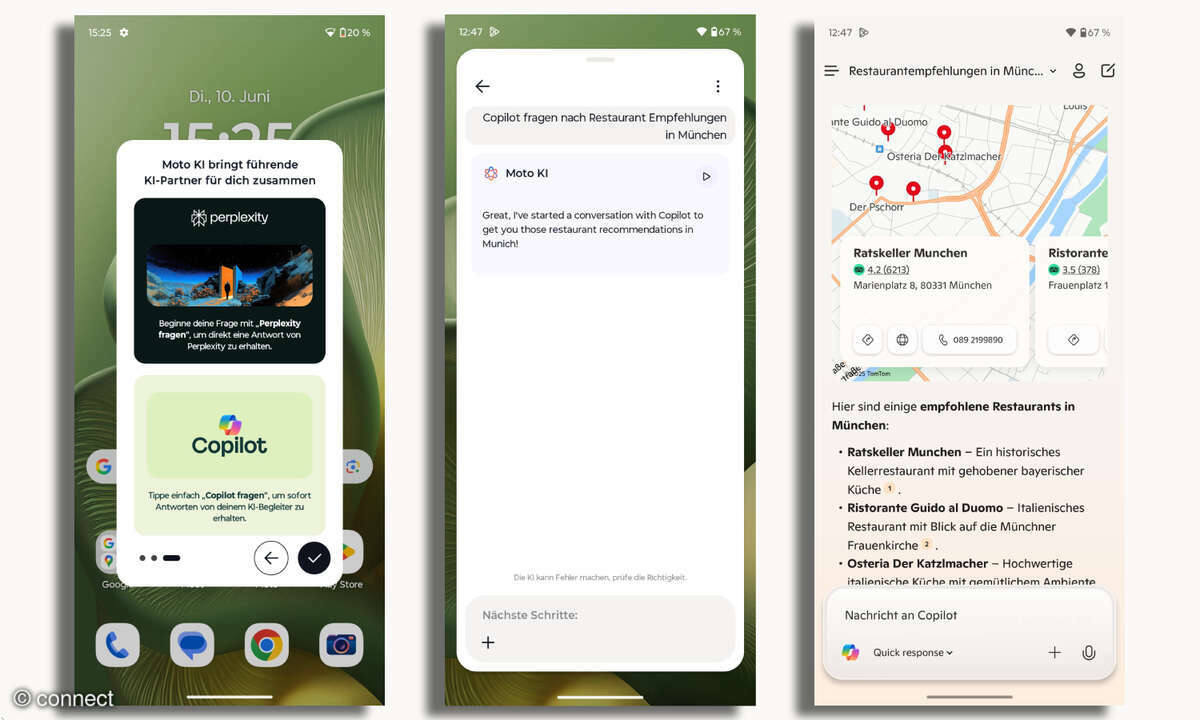 Moto AI Copilot fragen
