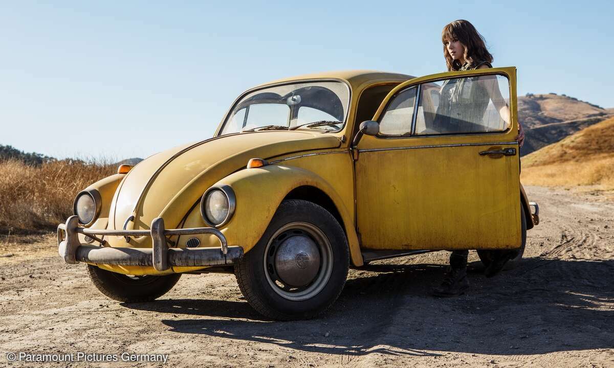 Bumblebee ist ein Spin-Off der Transformers-Reihe und setzt originalgetreu auf VW Käfer statt Chevrolet Camarro.