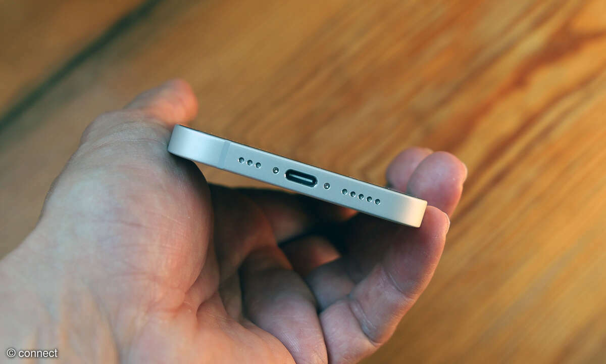 iPhone 16e Test Unterseite