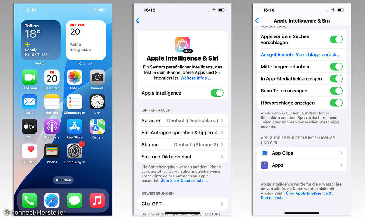 Apple iPhone 16e Test Screenshots