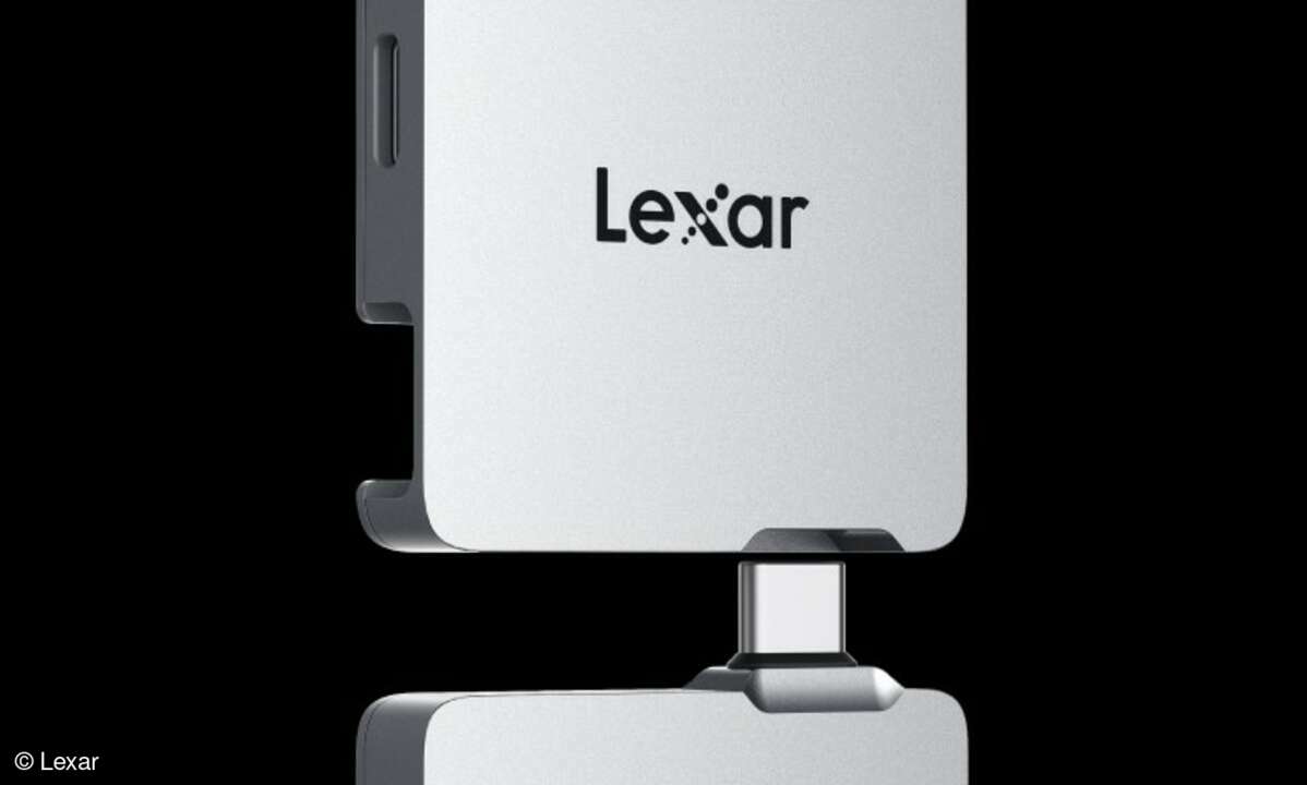Lexar Professional Go Portable SSD mit Hub