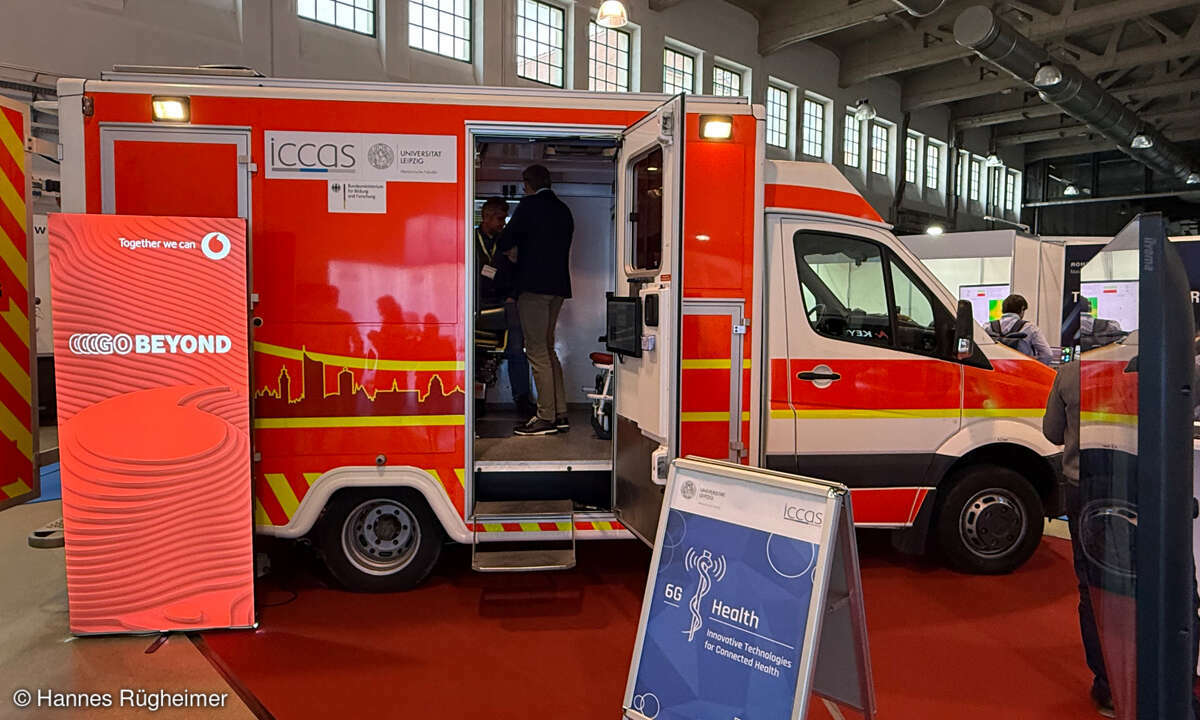 Mobilfunk: Update zum 6G-Standard - 5G-Rettungswagen