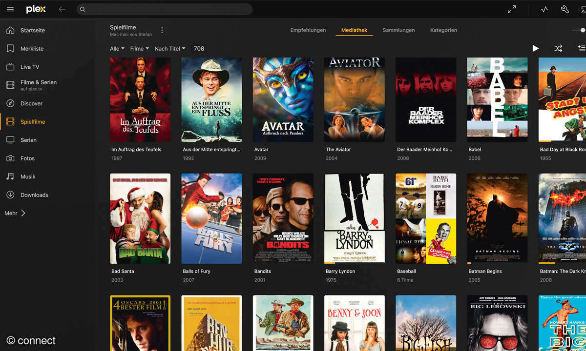 Screenshot Plex