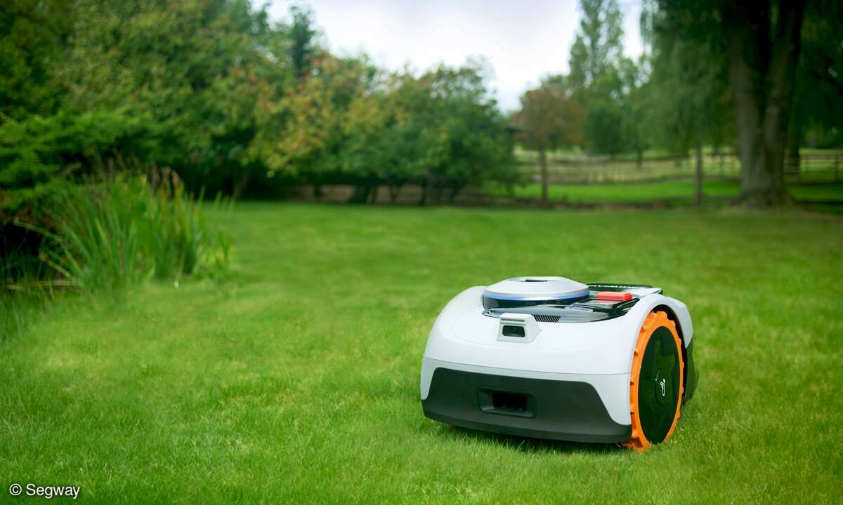 Der Navimow i105E Mähroboter ohne Begrenzungskabel