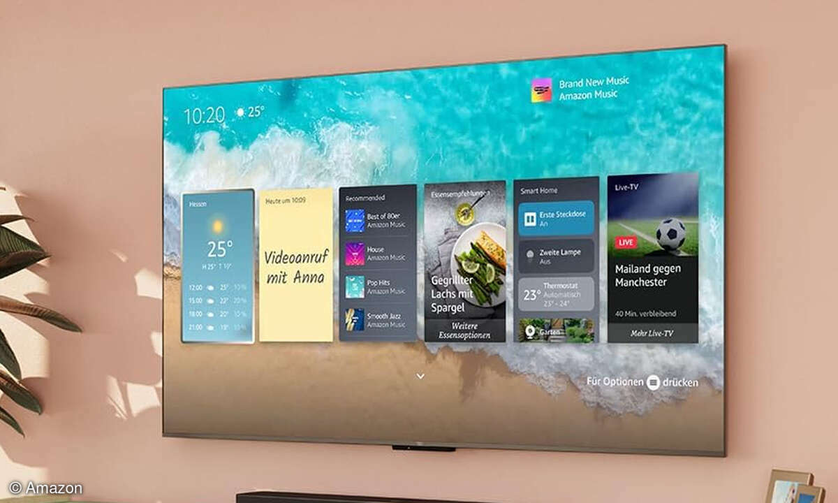 Neben den Fire TV Sticks sind auch die neuen Fernseher von Amazon im Angebot.