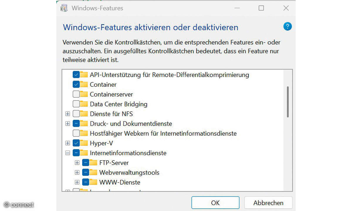 Homeserver Screenshot FTP-Server Einstellung