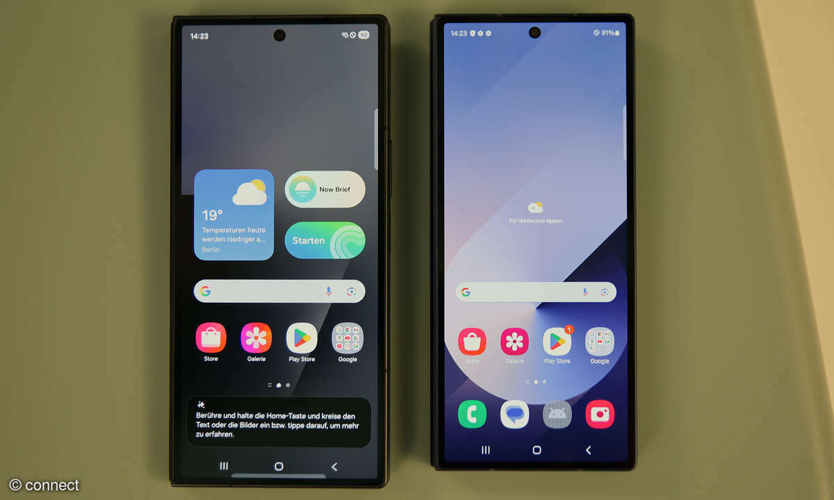 Samsung Galaxy Fold 7 Display Seitenverhältnis Vergleich Fold 6