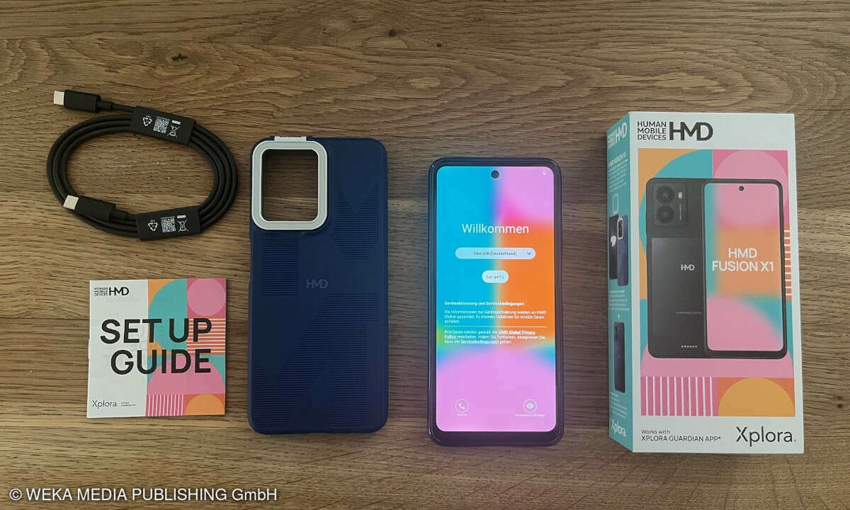 Lieferumfang XPlora Handy