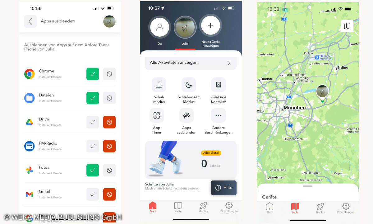 Eltern App Xplora