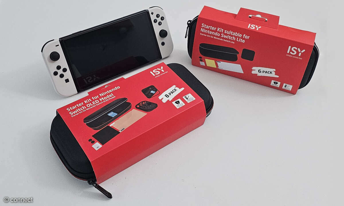 Das Starter Kit von ISY gibt's für Switch, Switch Lite und Switch OLED. Im Check prüfen wir die letztgenannten Zwei.