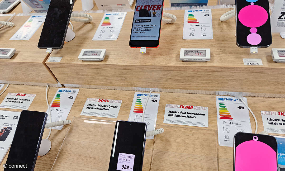 Energielabel Smartphones Mediamarkt