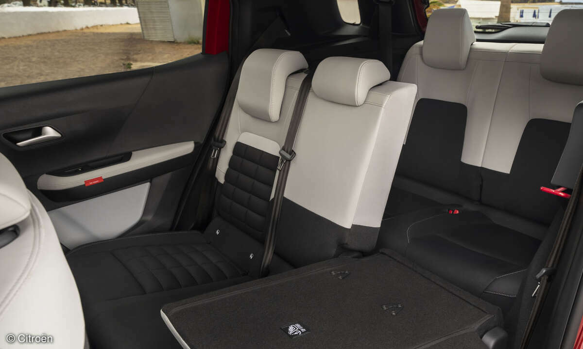 Citroën C3 Aircross 3. Sitzreihe