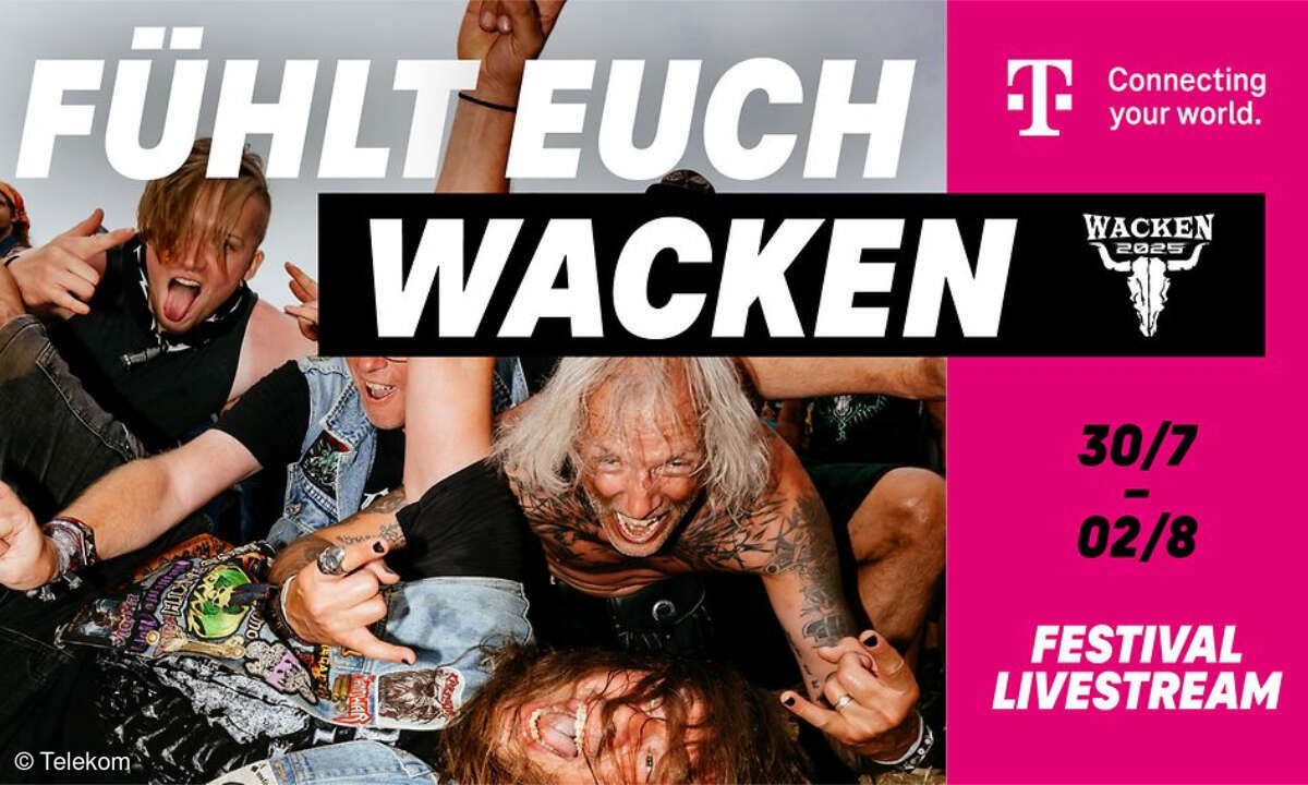 Wacken 2025 lädt wieder ein - und die Telekom ist mittendrin.