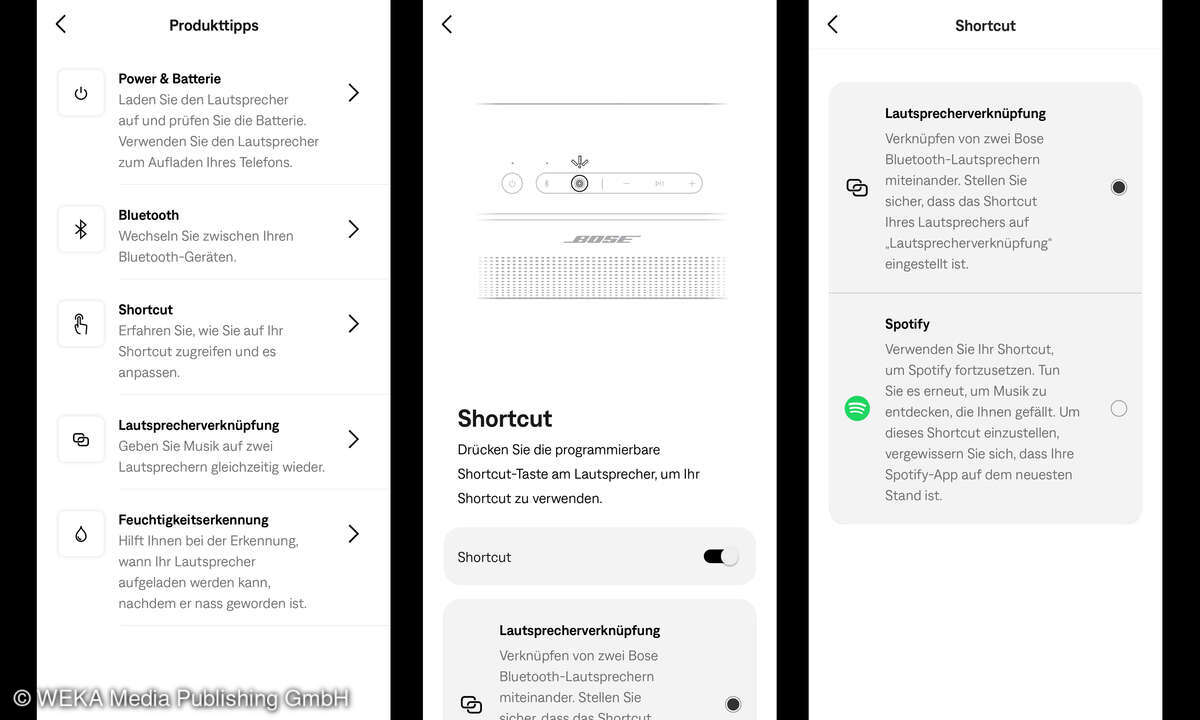 bose-app-produkttipps-shortcut