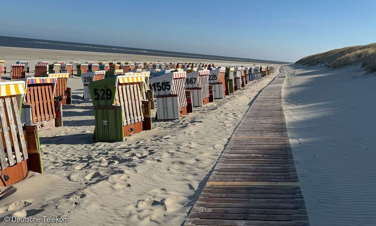 Telekom Strandkörbe