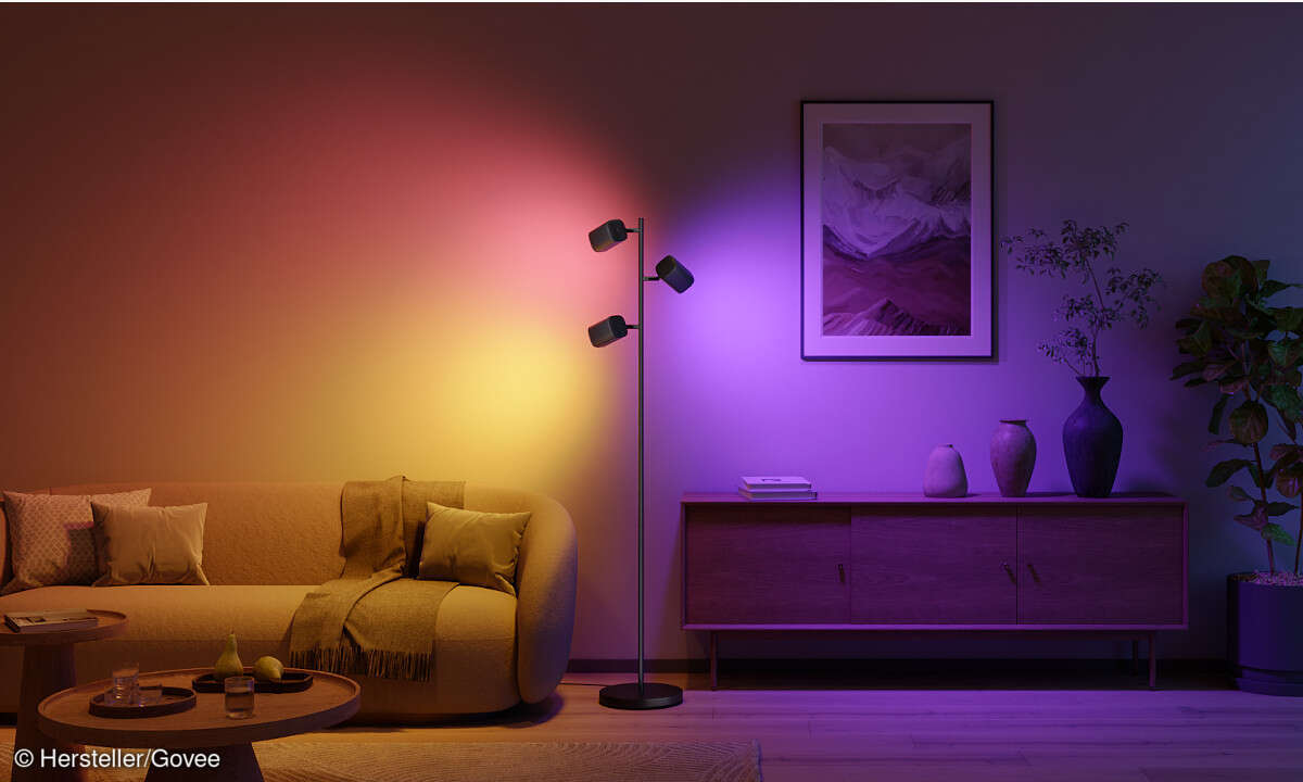 Govee Tree Floor Lamp Wohnzimmer
