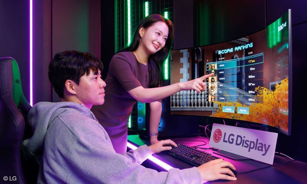LG zeigt seine Fortschritte in der Displaytechnologie.