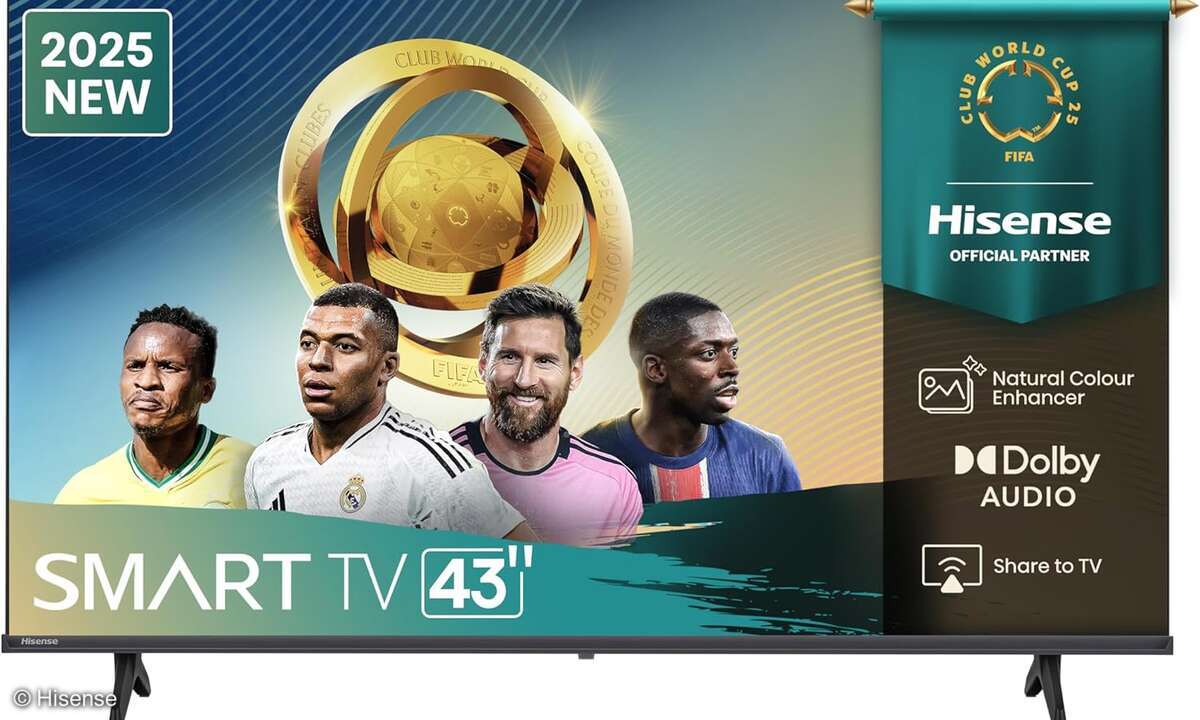 Das Betriebssystem VIDAA treibt den Hisense 43A6Q an.
