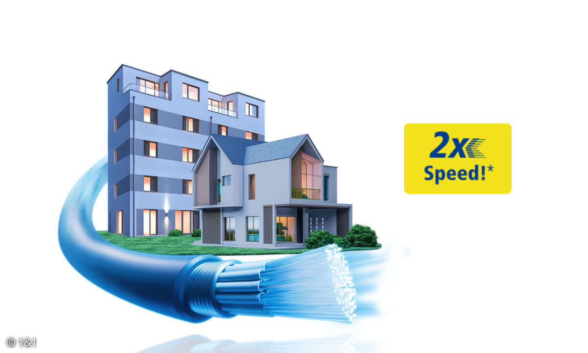 1&1 DSL 2x-Speed
