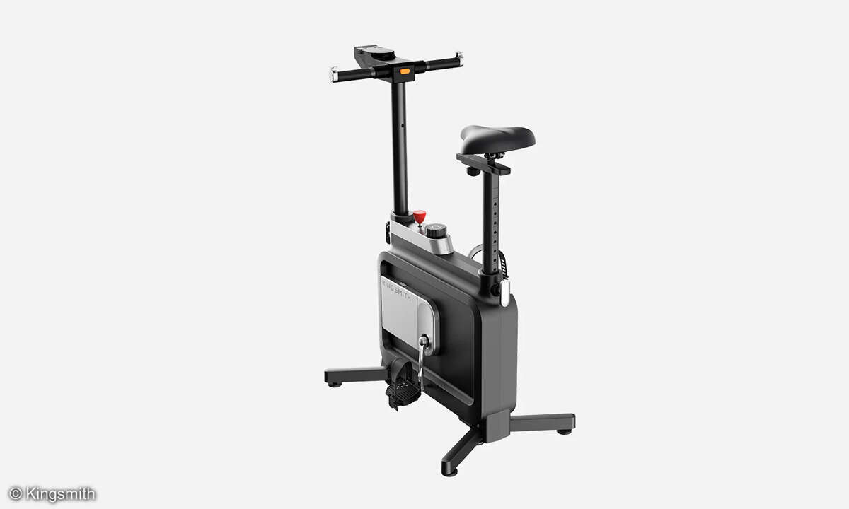 Nach Feierabend lädt das Workstation Bike auf ausgiebige Ausdauertrainings ein.