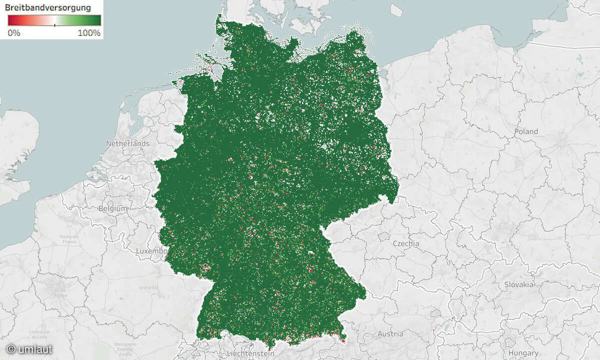 Mobilfunknetzabdeckung Telekom