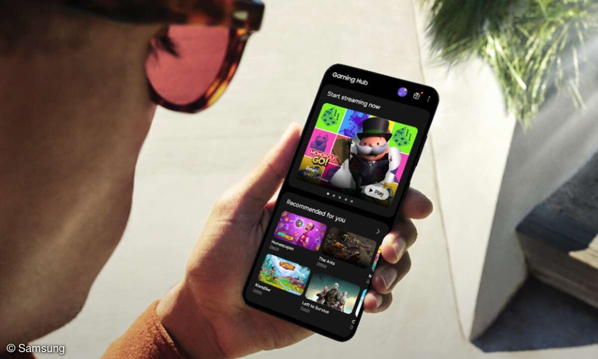 Samsung startet seinen Cloud-Gaming-Dienst für Galaxy-Geräte.