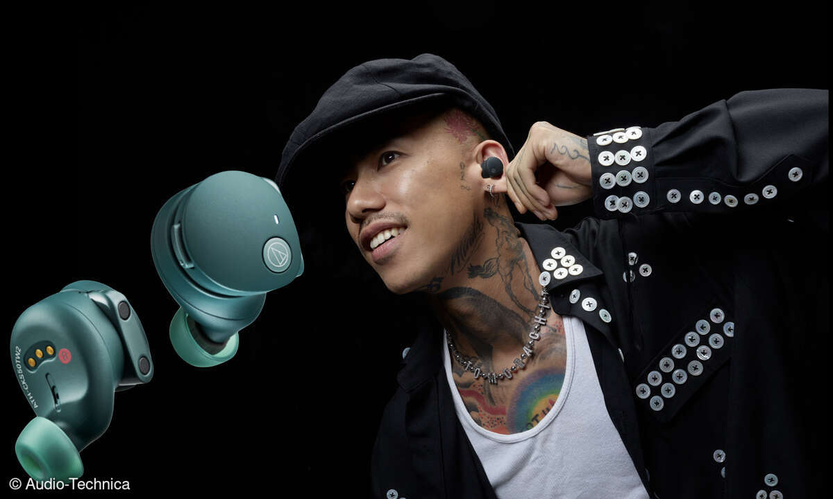 Audio-Technica ATH-CKS50TW2 - Klassische ANC-In-Ears mit einigen ungewöhnlichen Funktionen.