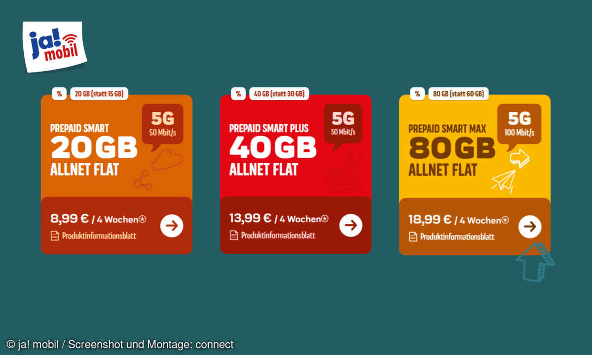 ja! mobil Tarif-Aktion