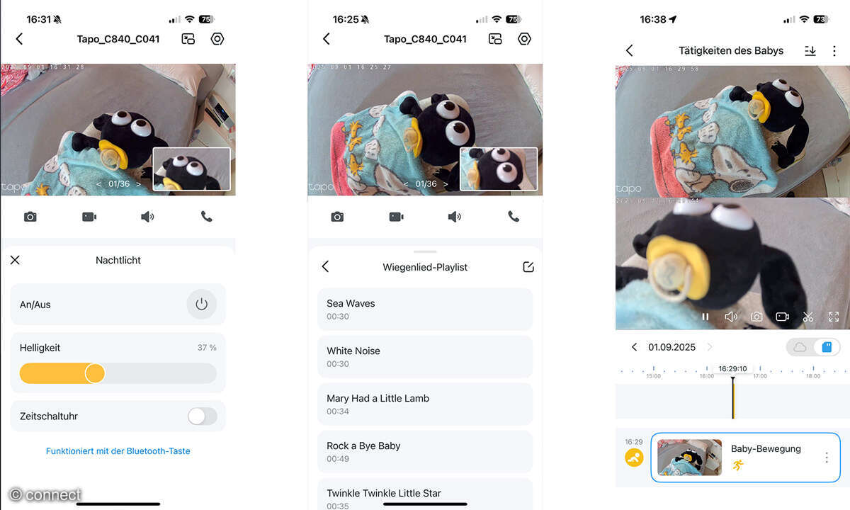 TP-Link Tapo C840 im Test: Screenshots