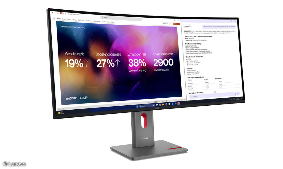 Der neue Ultrawide von Lenovo.