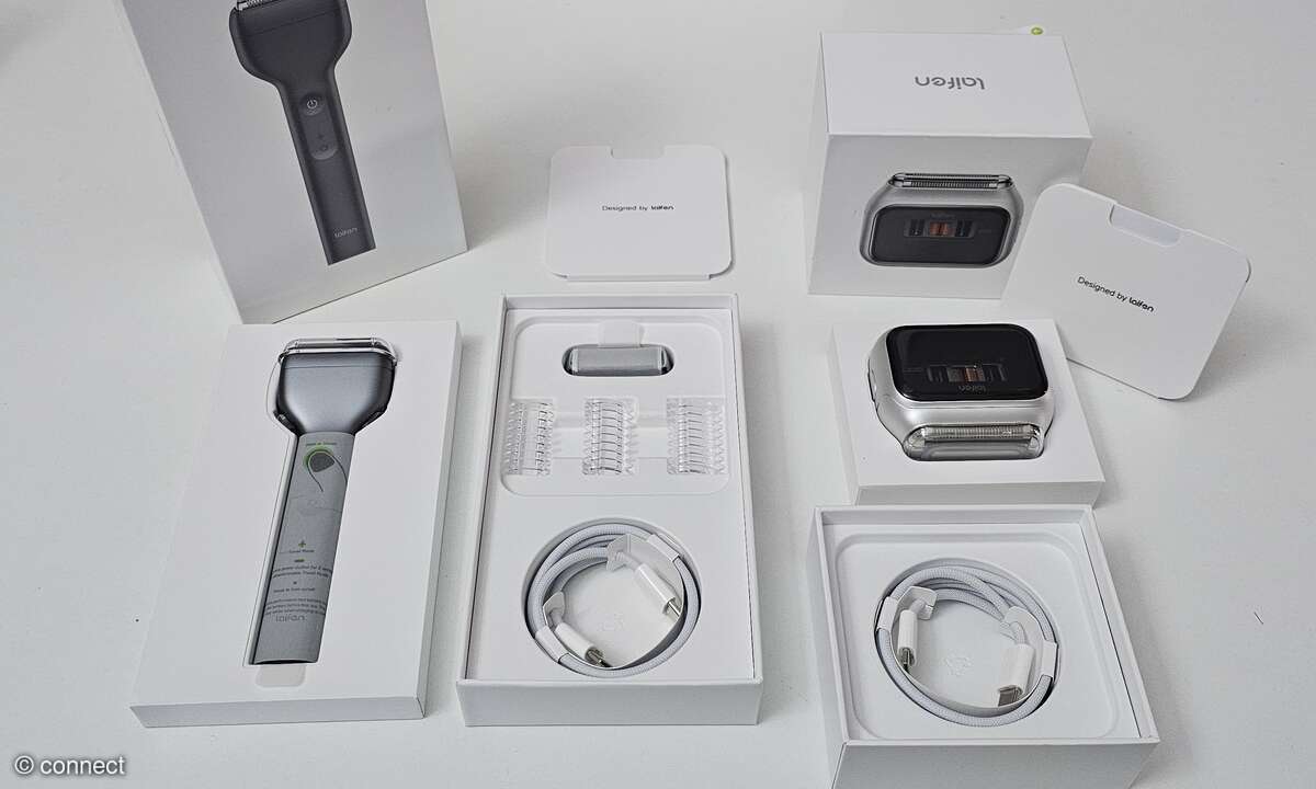 Man könnte fast denken, man packt neue Apple-Geräte aus. Der Ersteindruck ist top!