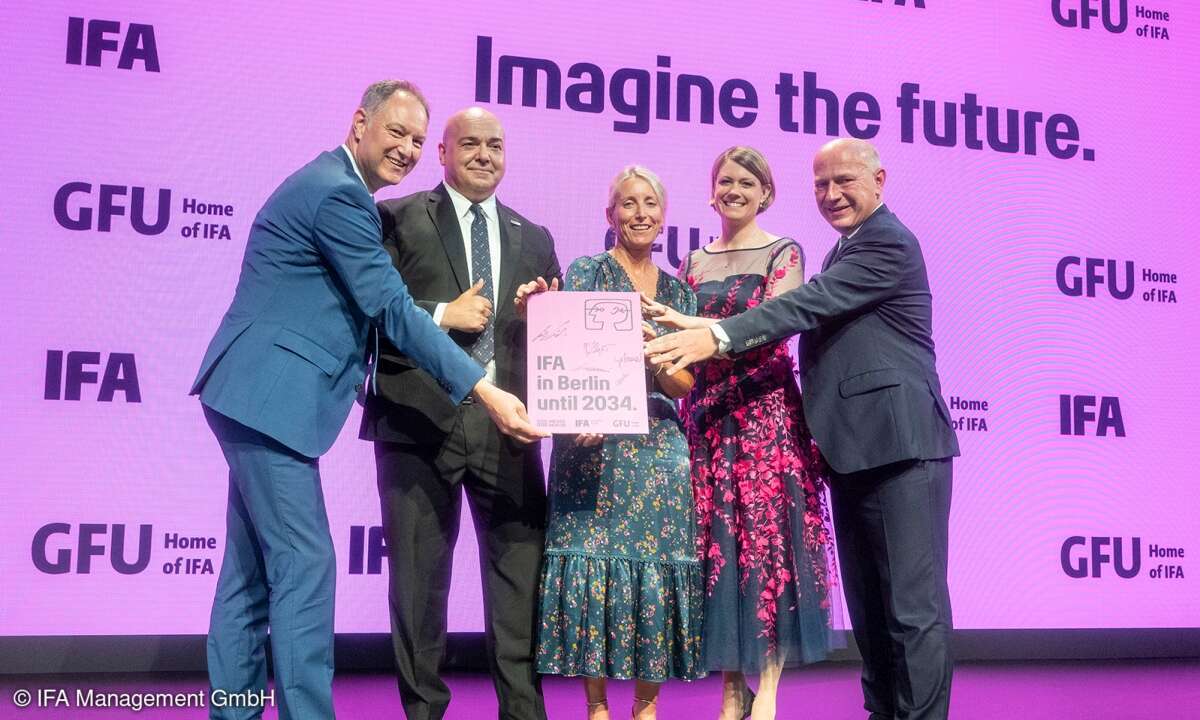 Für weitere 9 Jahre verbleibt die IFA in Berlin.