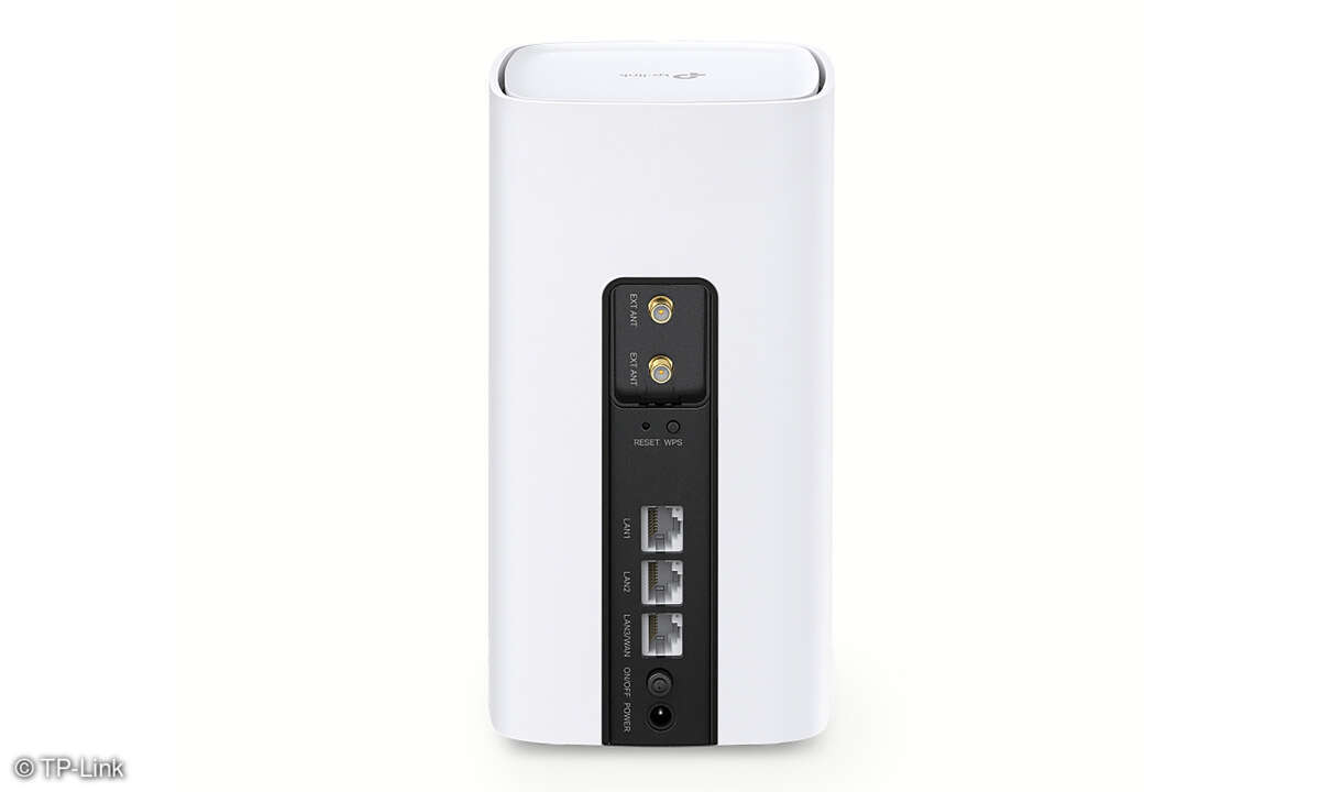TP-Link Archer NX200 5G CPE Router: Anschlüsse