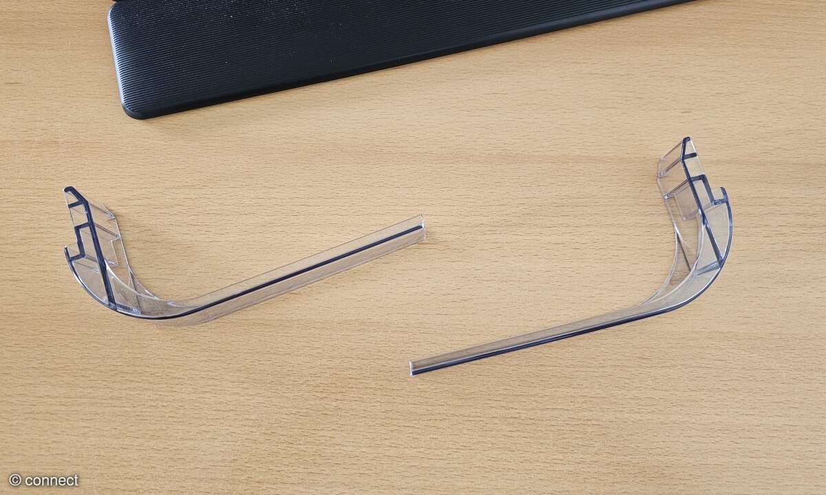Entnimmt man etwas aus der Tür, kann der Türeinsatz ausgehebelt werden. Das Ergebnis: ein Bruch.