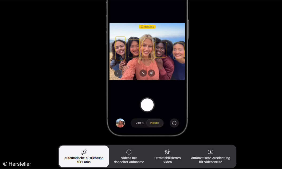 iPhone 17 Pro Selfies Features