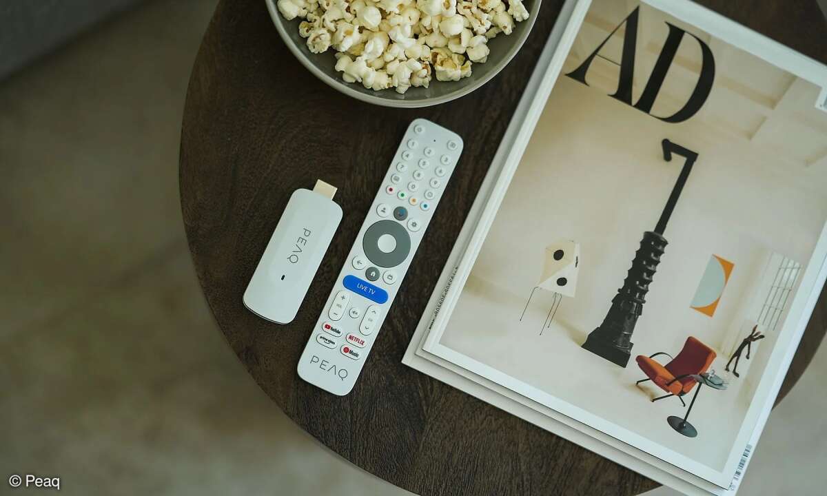 Ein Streaming-Stick mit Fernbedienung. Mehr braucht es nicht, um (alte) TVs smart zu machen.
