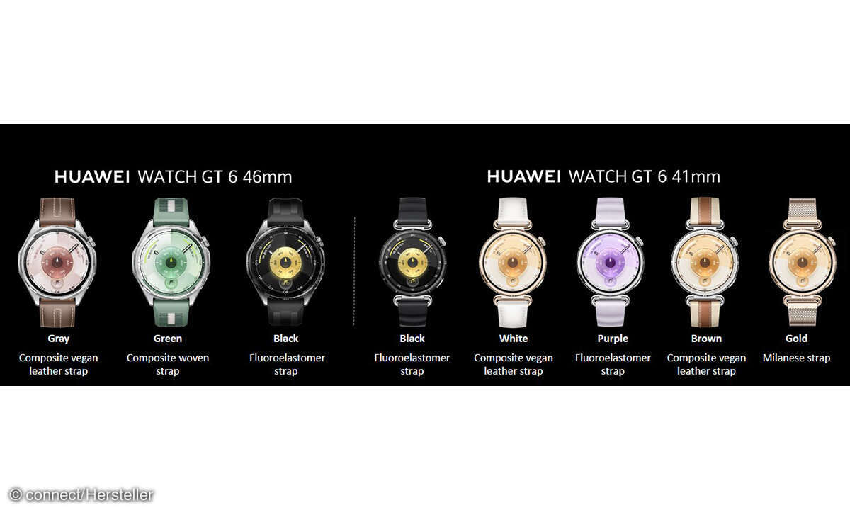 Huawei Watch GT 6 Überblick Varianten