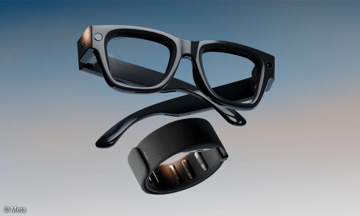 Das Ray Ban Display mit dem Neural Band.