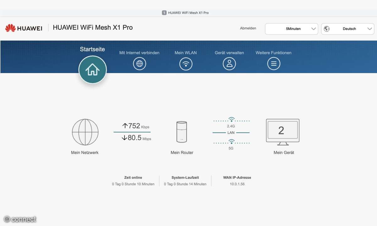 huawei-wifi-mesh-x1-pro-software