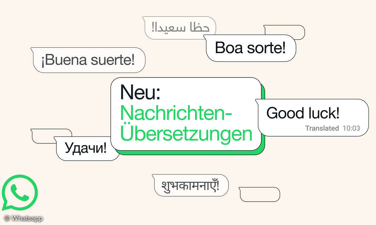 Whatsapp Nachrichten-Übersetzung