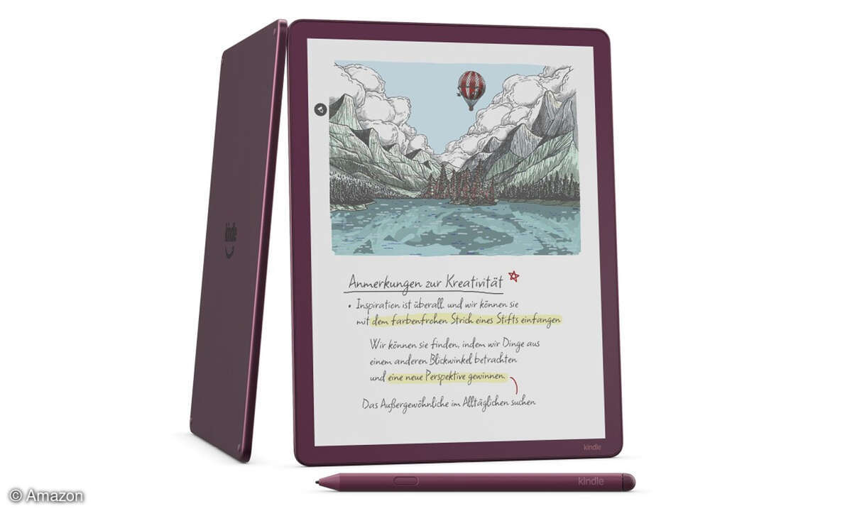 Der Kindle Scribe Colorsoft bietet ein augenfreundlicheres Display.