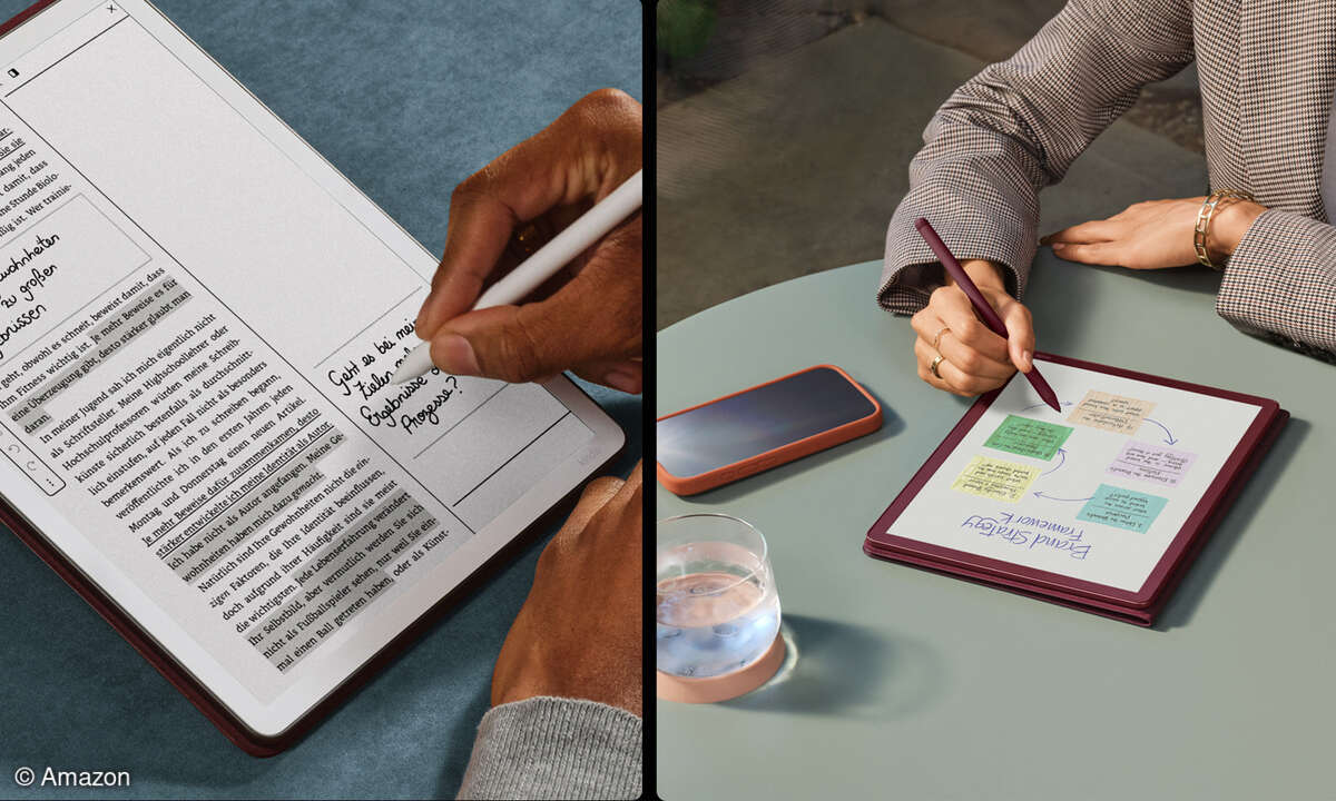 Die neuen Kindle Scribe-Modelle von Amazon.