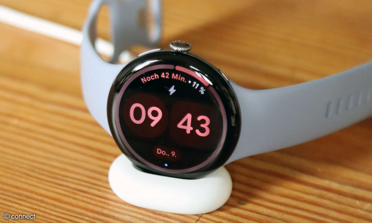 Google Pixel Watch 4 Test Nachladen