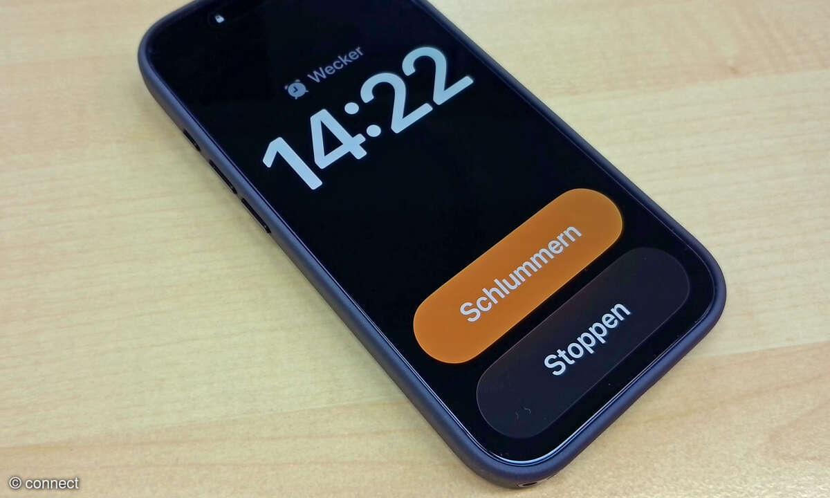iPhone Wecker iOS 26