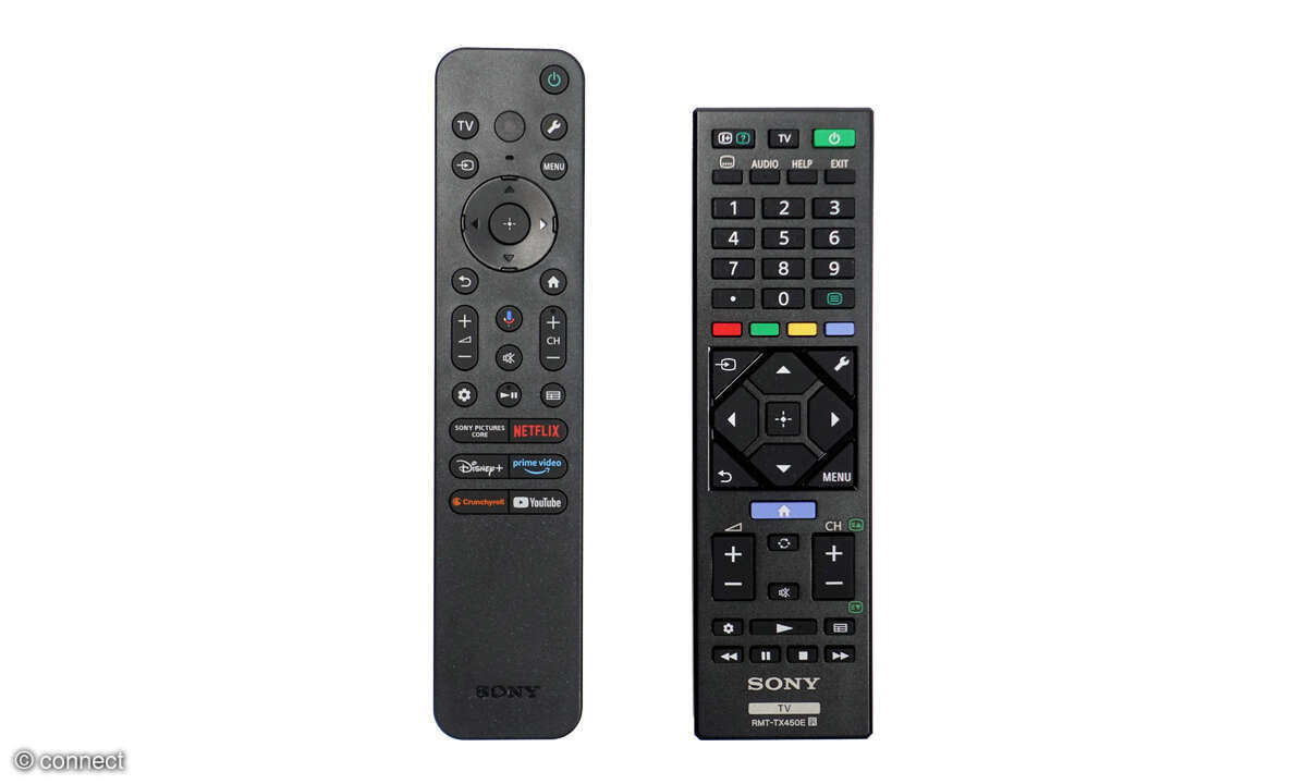 Sony Bravia 8 II im Test: Fernbedienungen