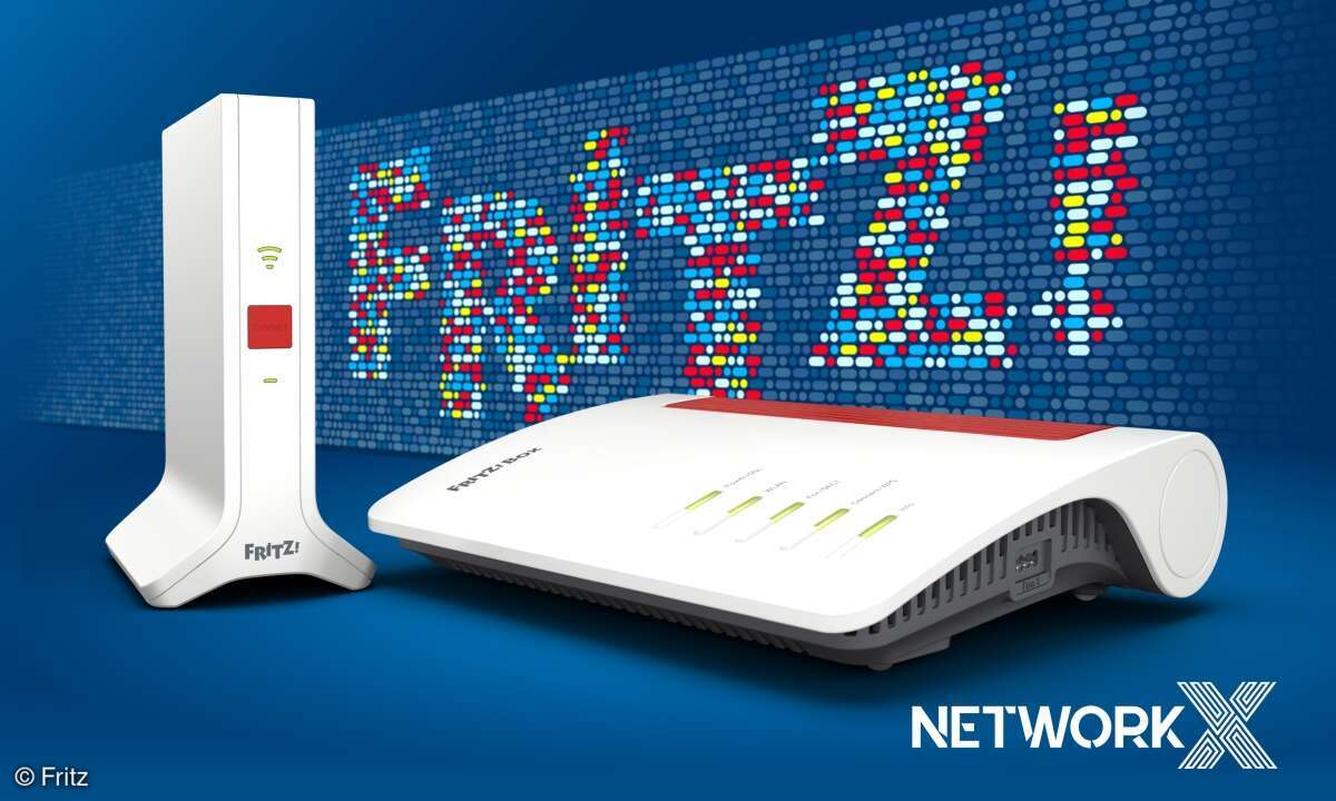 Fritz stellt neue Glasfaser-Router auf der Network X in Paris vor.